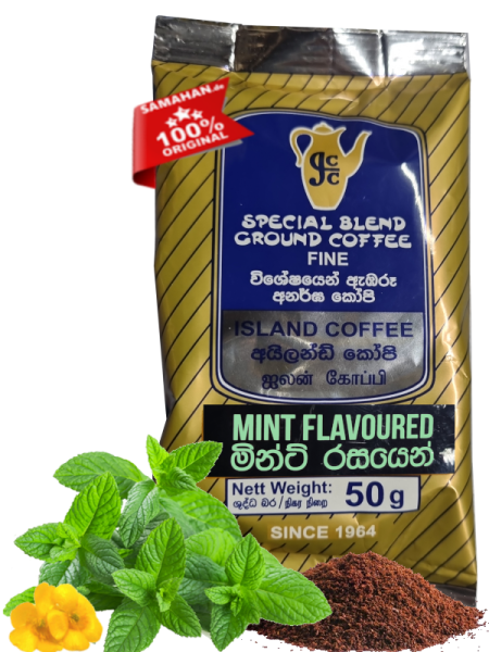 ISLAND Gewürz Kaffee MINT 50g Pulver