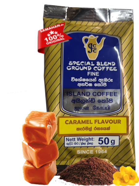 ISLAND Gewürz Kaffee KARAMELL 50g