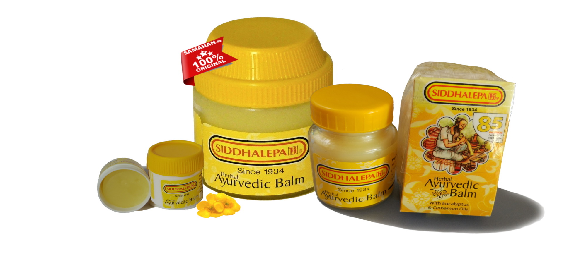 Produkte der Marke Wellness Balsam (gelb)