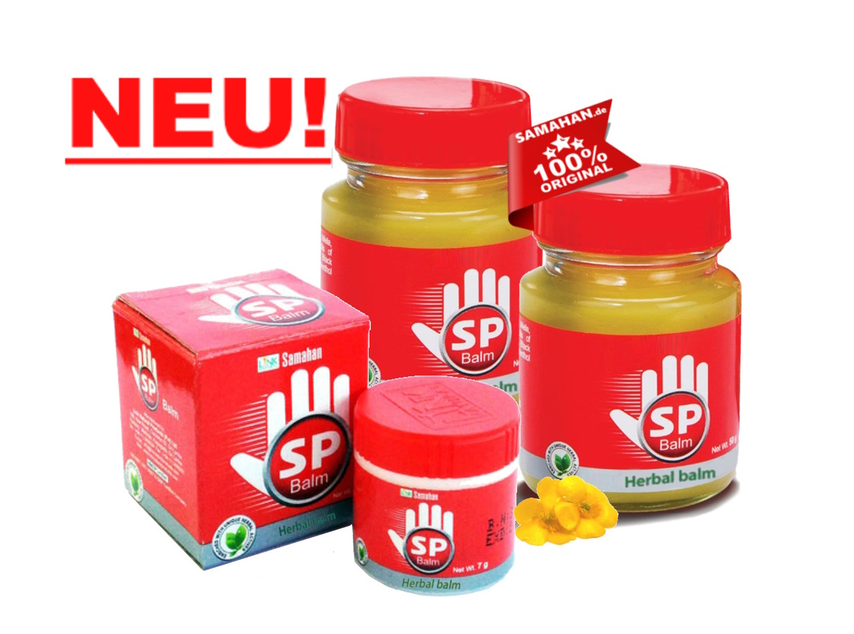 Produkte der Marke SP Balsam (rot)